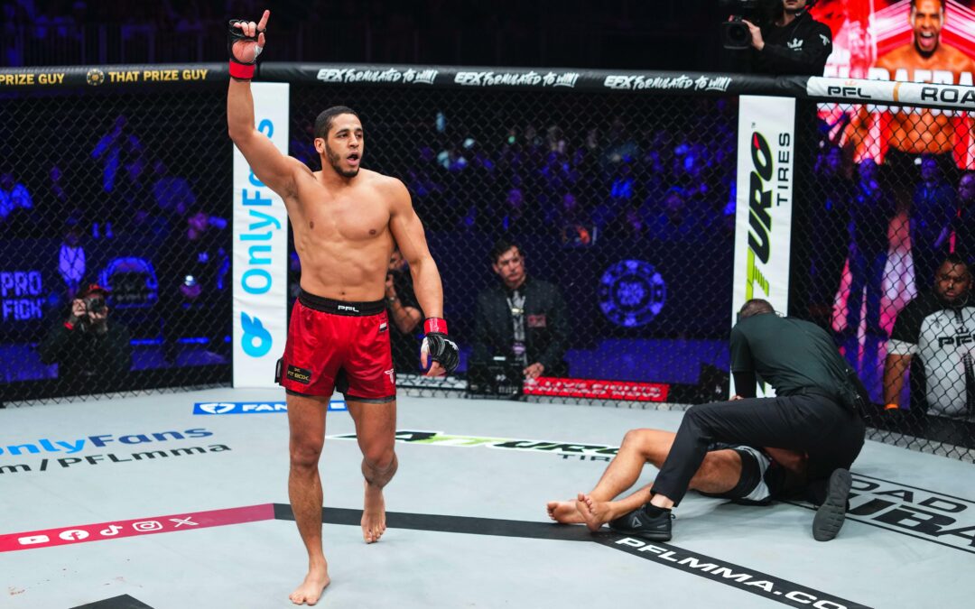 عمر الدفراوي يحسمها بالضربة القاضية في بطولة PFL العالمية