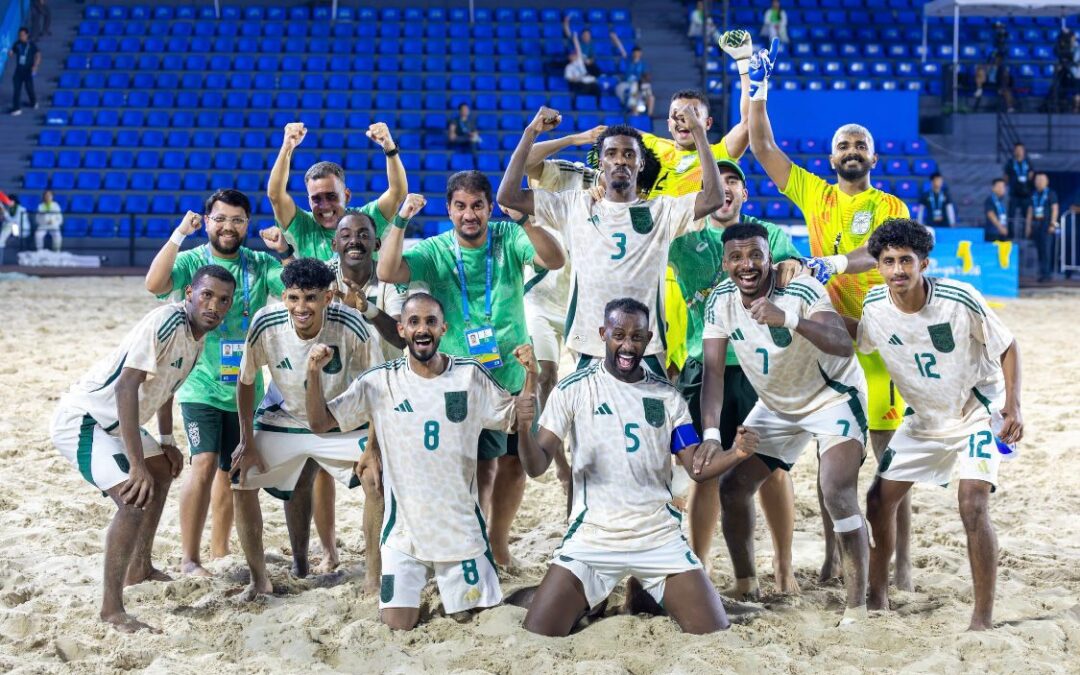 برونزية أخضر الشاطئية تختتم مشاركة السعودية في سانيا 2026