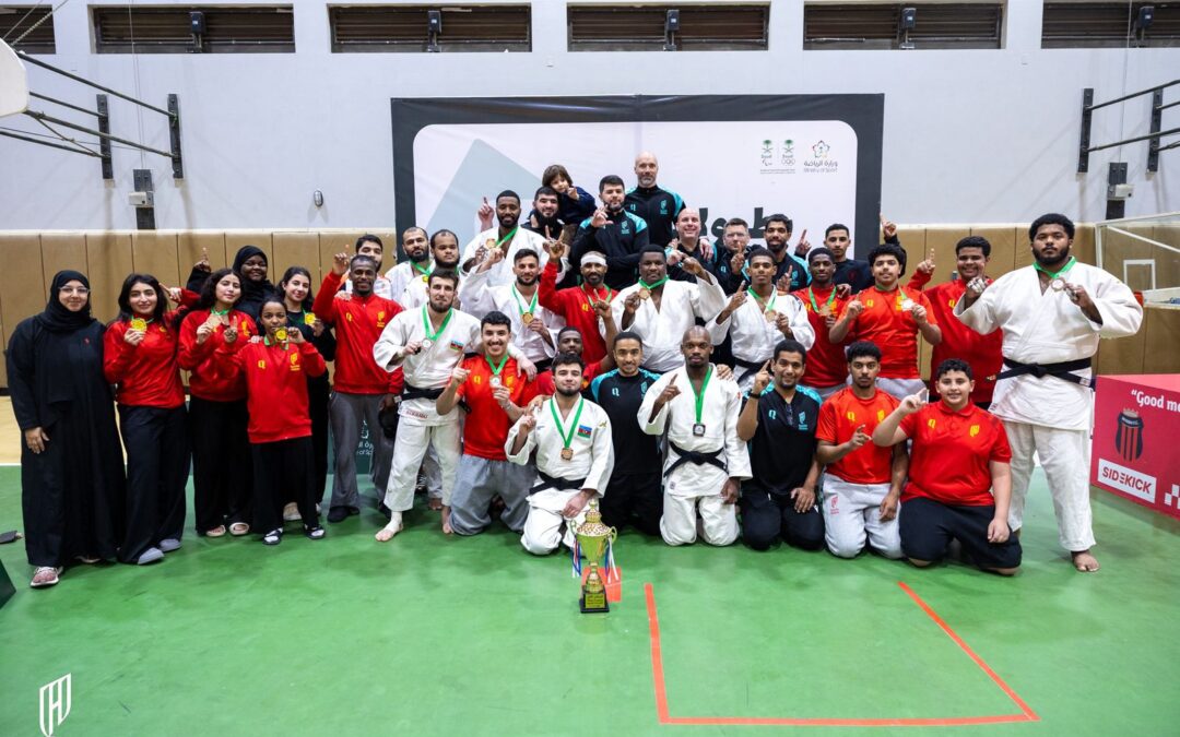 القادسية يتوج بكأس المركز الأول في بطولة المملكة المفتوحة للجودو بـ 19 ميدالية
