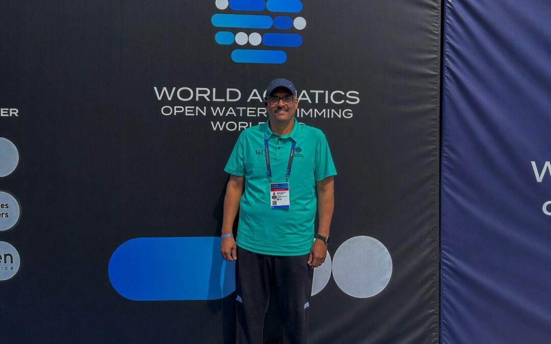 الجوهر ممثلاً عن قارة اسيا كمسؤول فني وحكم دولي لبطولة العالم للمياه المفتوحة بإسبانيا