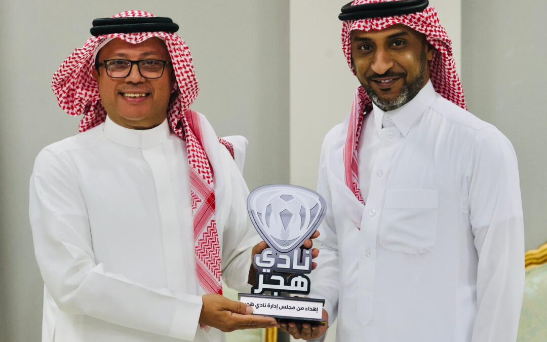 رئيس مجلس إدارة نادي هجر يستقبل وكيل وزارة الرياضة لشؤون الرياضة والشباب