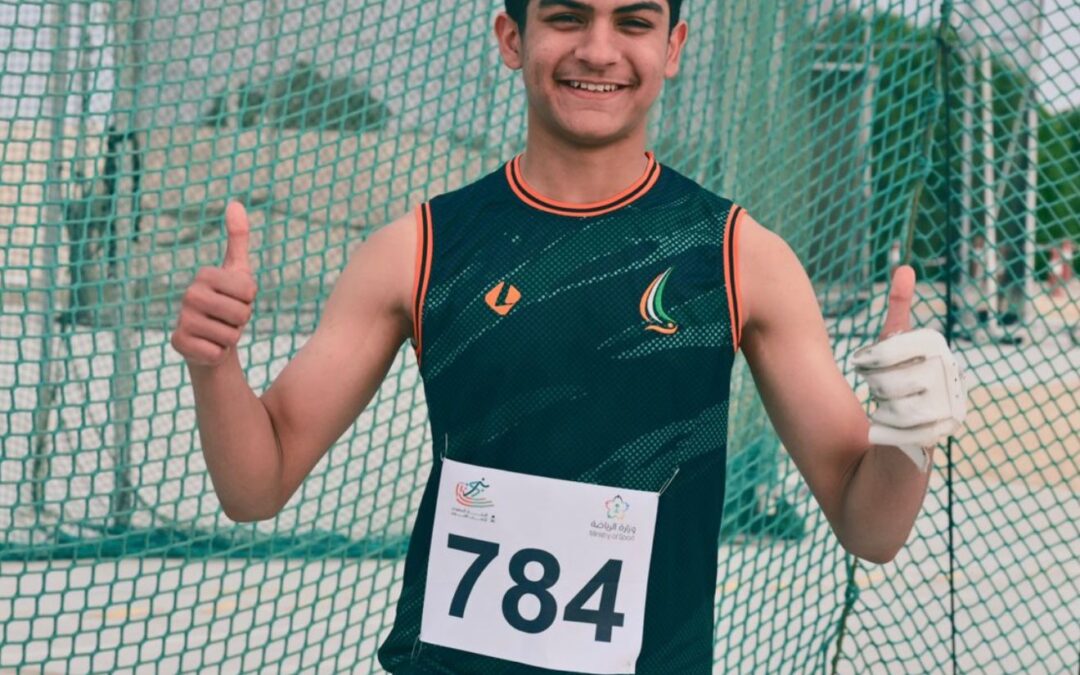 المعاتيق يحطم الرقم السعودي في إطاحة المطرقة ببطولة المملكة للأشبال