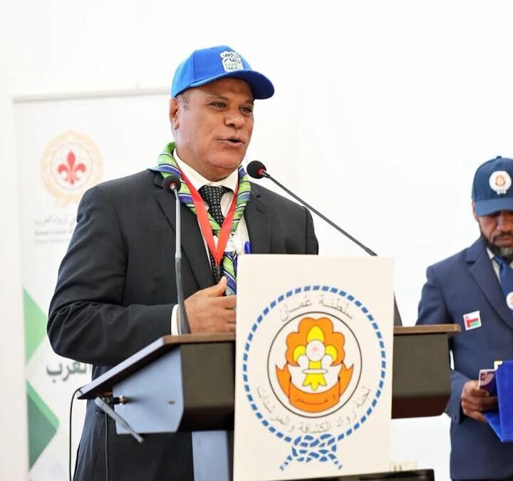 المعلّق الرياضي والرائد الكشفي زهير الضامن يتألق في ملتقى رواد الكشافة والمرشدات العرب بصلالة
