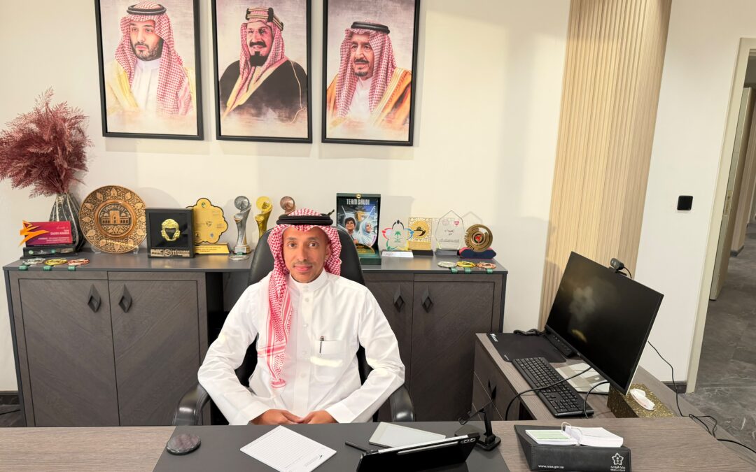 علاء الحربي يباشر مهامه مديرًا تنفيذيًا لاتحاد التايكواندو