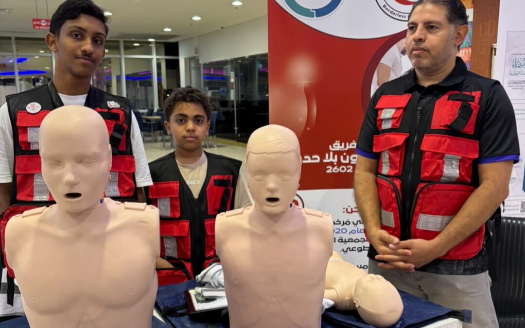 مسعفون بلا حدود يعزز الوعي الإسعافي في احتفالات اليوم الوطني