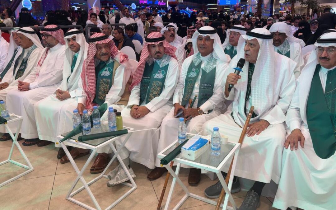 اليوم الوطني 96 يجمع نجوم الرياضة والفن والإعلام في احتفالية جمعية اللاعبين القدامى بالشرقية